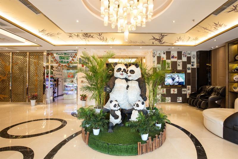 Chengdu Panda Prince Culture Hotel Bagian luar foto
