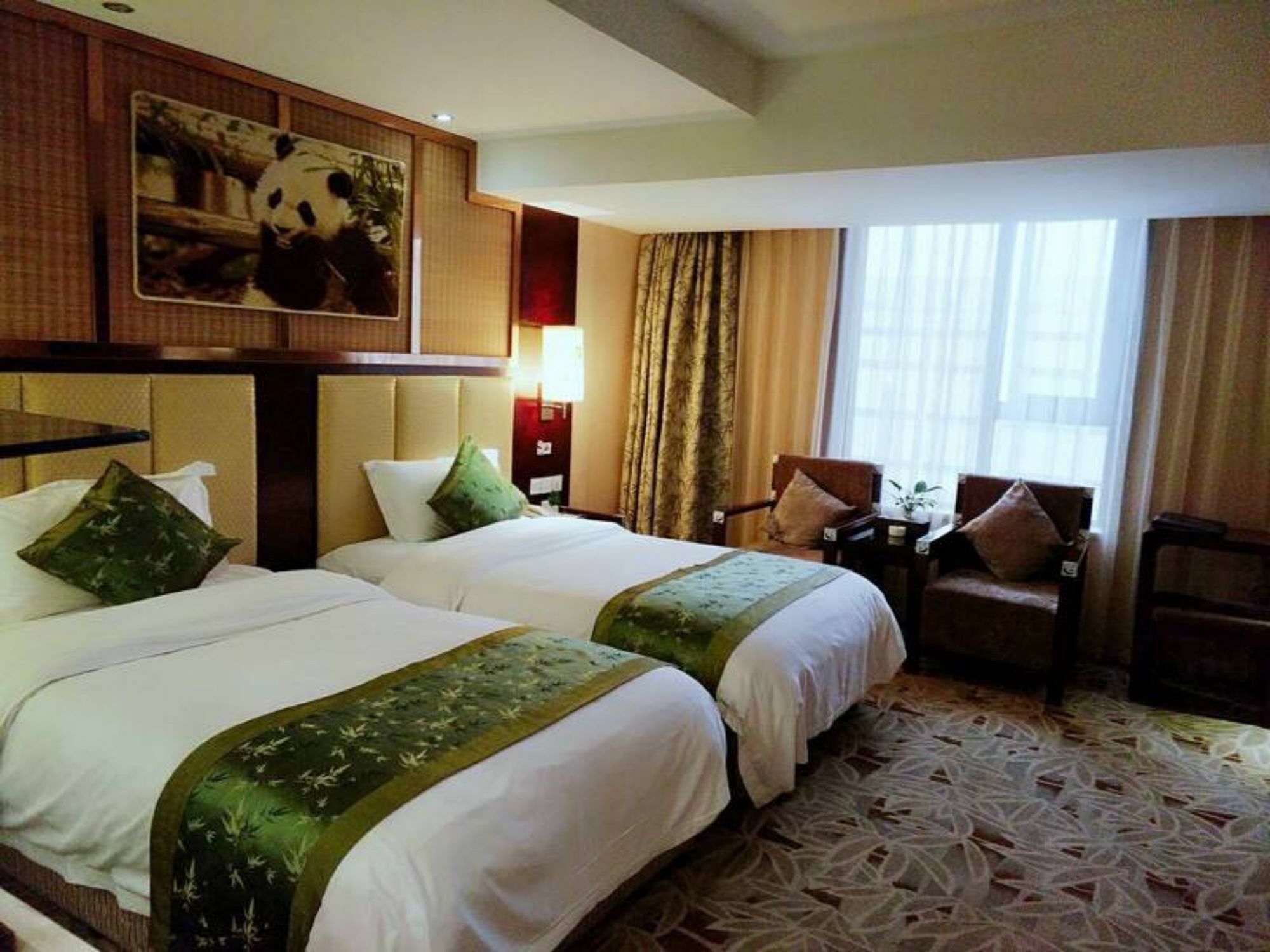 Chengdu Panda Prince Culture Hotel Bagian luar foto