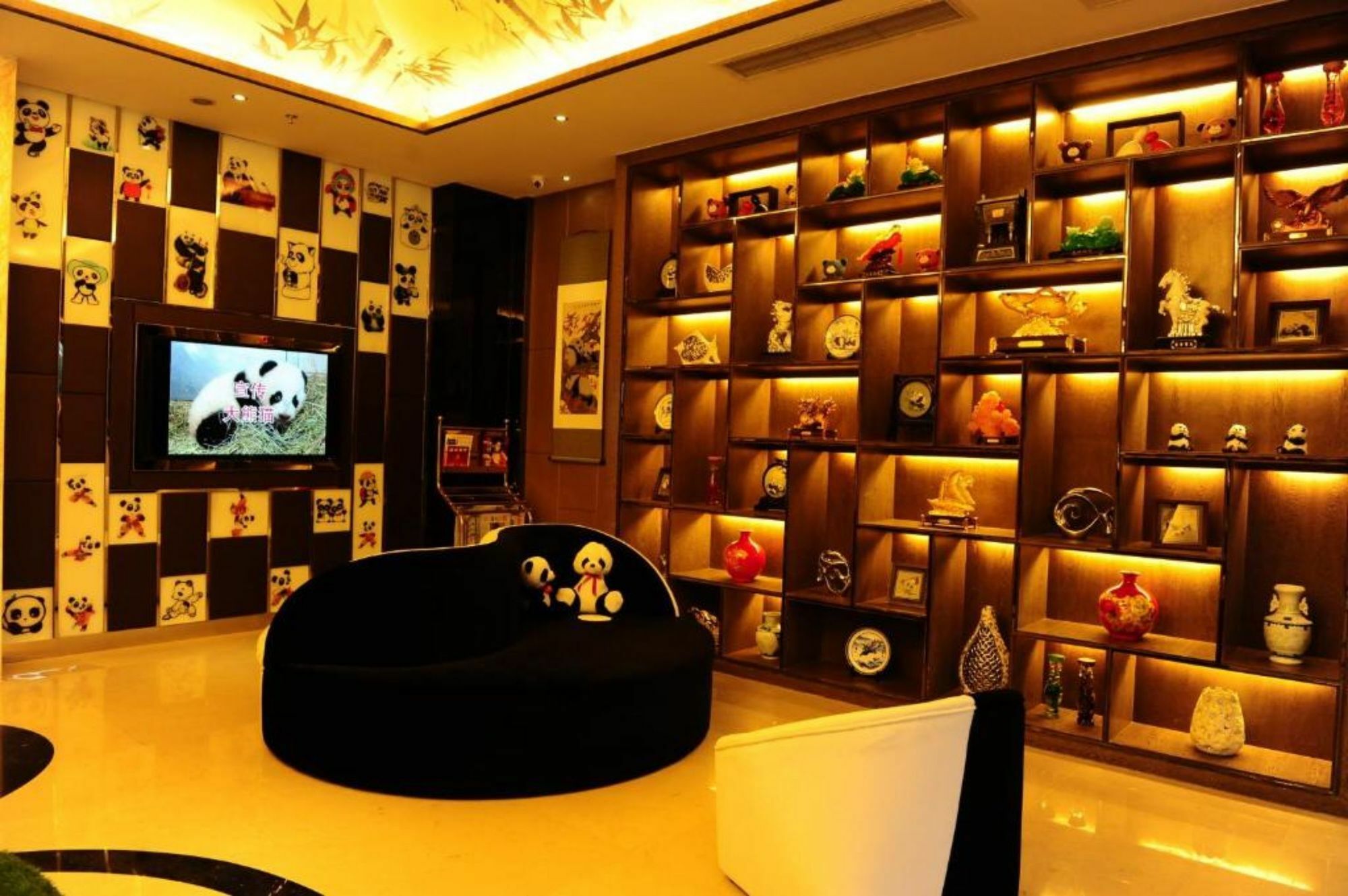 Chengdu Panda Prince Culture Hotel Bagian luar foto